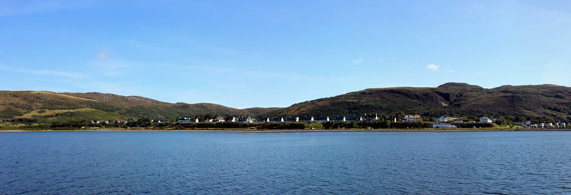 Ullapool from the sea
